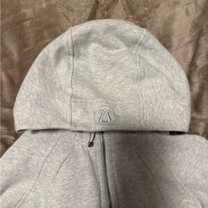 Lululemon full zip hooded scuba